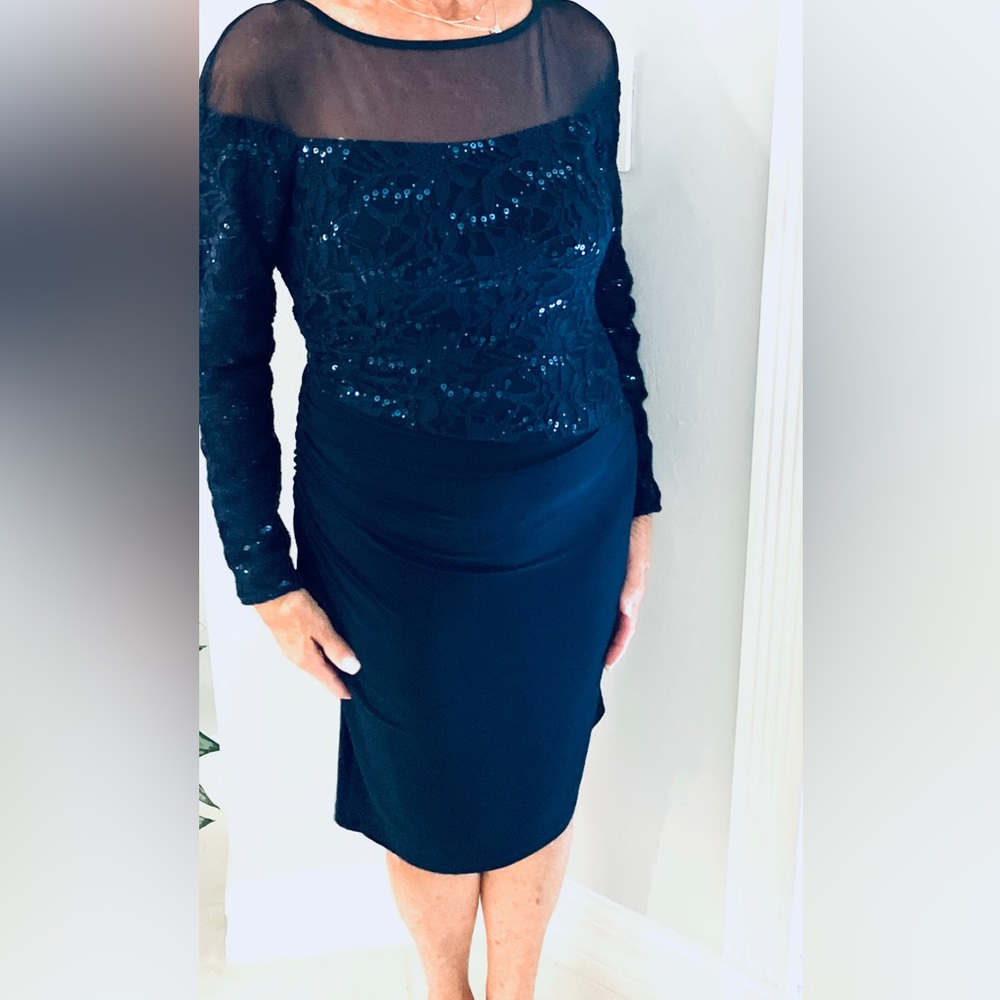 Ralph Lauren Evening sequin dress. Classic and elegant for any occasion